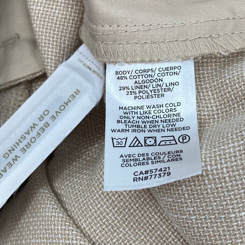 Ann Taylor Beige Trousers | Size 14 Regular - Picture 2 of 8
